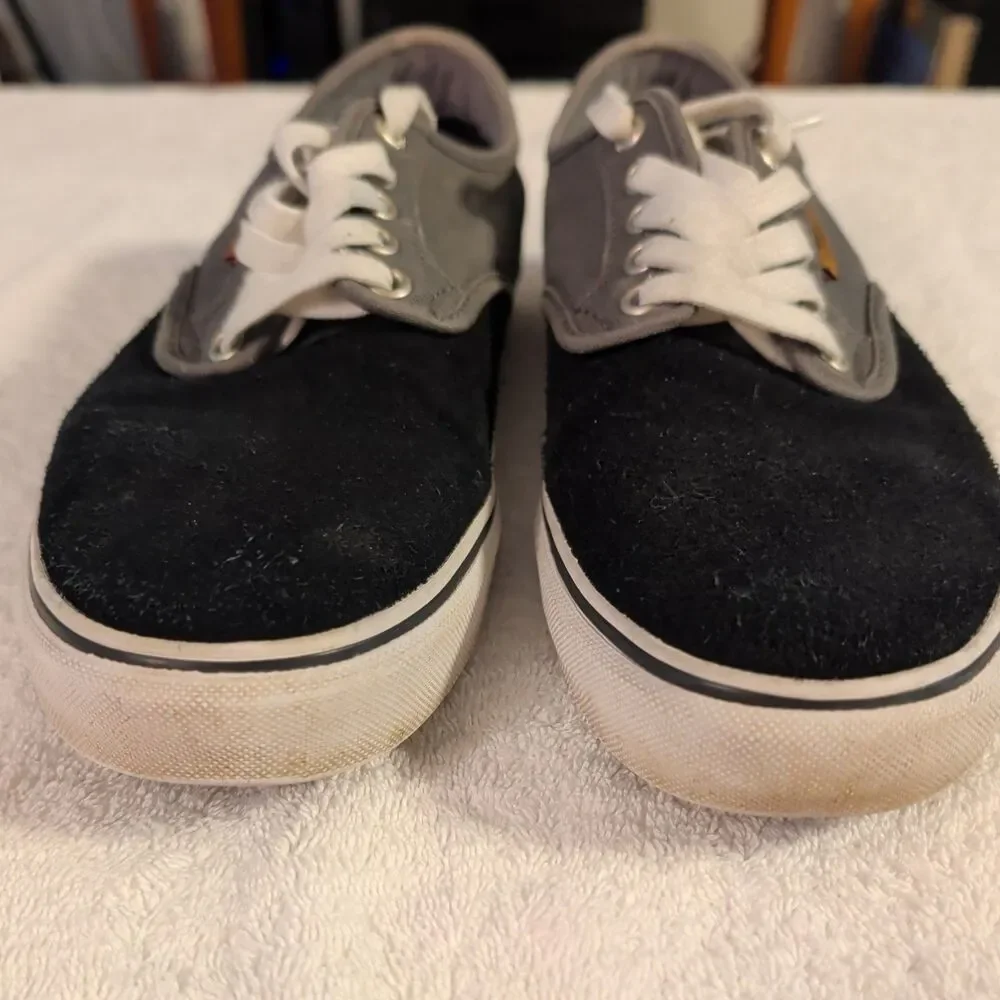 Vans Chima Ferguson Pro  Black Suede Lifestyle Sneakers, Mens 8.5